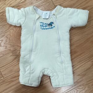 Baby Merlin's Magic Sleepsuit Cream Large